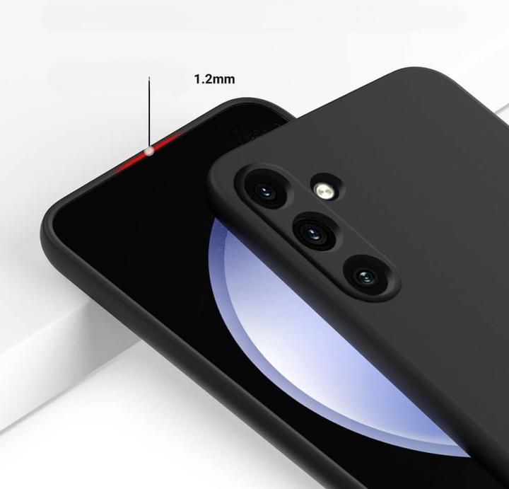 Immagine prodotto Cover-Discount Galaxy A55 - Custodia in silicone nero (Samsung Galaxy A55)