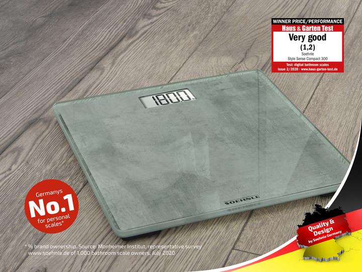 Actual product image Soehnle Compact 300 Concrete (180 kg)