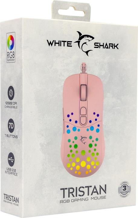 Immagine prodotto White Shark Shark GM-9004 Tristan-2 Rosa RGB (Cablato)