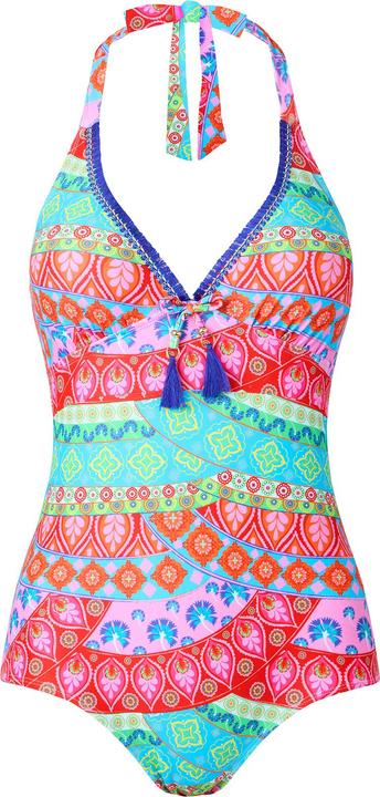 Actual product image Joe Browns Patchwork Tassel Trim Swimsuit (40)