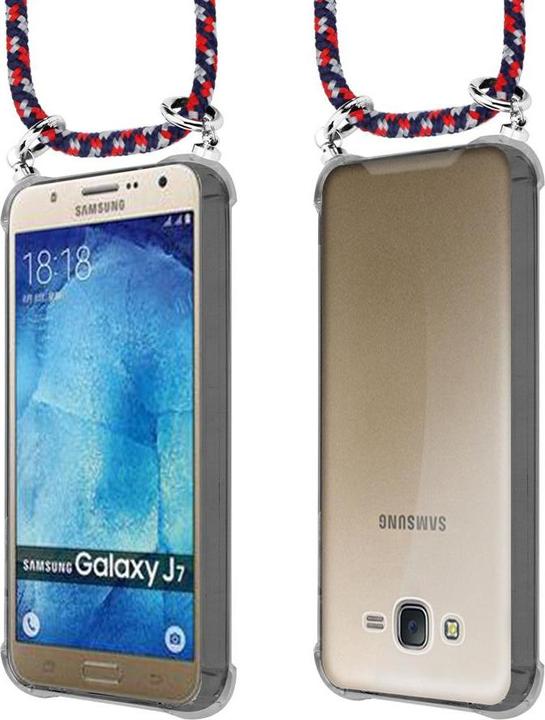 Produktbild Cadorabo TPU Handy Kette SILBER Cover