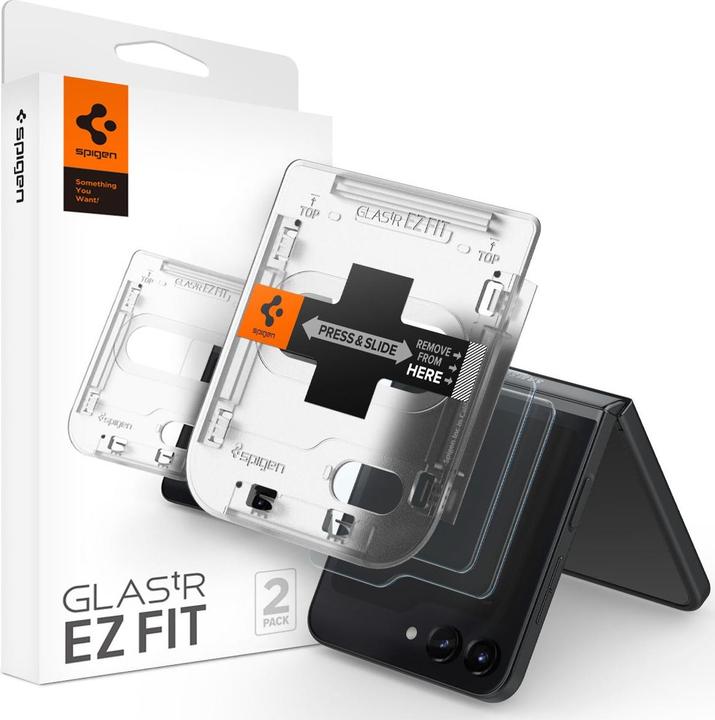 Actual product image Spigen AGL06525 (1 pcs., Samsung Galaxy Z Flip5)