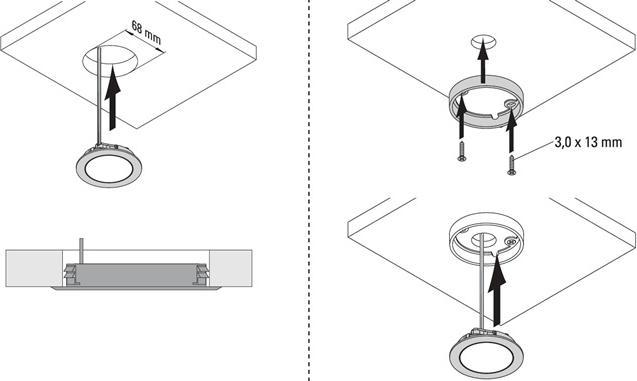 Immagine prodotto L&S Chip per luce da incasso