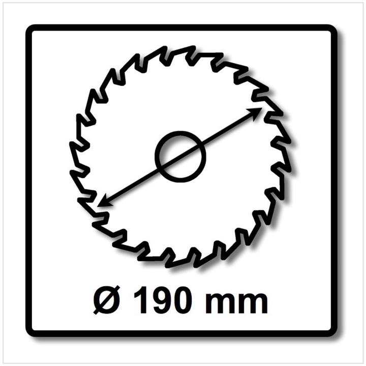 Actual product image Festool Circular saw blade HW 190x2,6 FF TF54