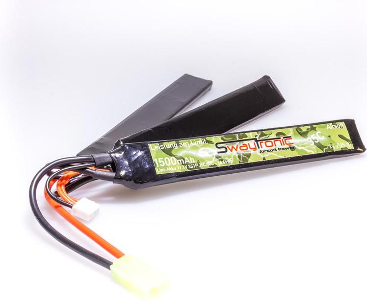 Immagine prodotto Swaytronic Sway-Air 3S 11.V 1500mAh 35C/70C M.Tamiya (11.10 V, 1500 mAh)