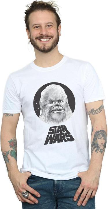 Immagine prodotto Star Wars Chewbacca Sketch Maglietta Uomo (5XL)