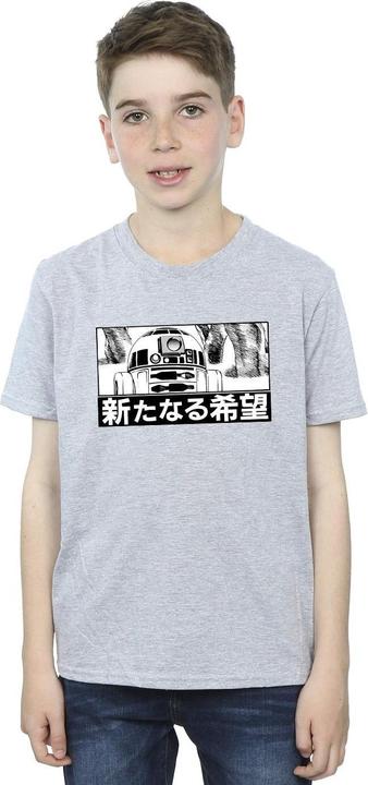 Produktbild Star Wars R2D2 Japanese TShirt Jungen (152, 158)