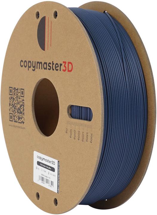 Produktbild Copymaster3D PLA Carbon Filament für 3D Drucker, 1,75 mm, blau (PLA, 1.75 mm, 1300 g)