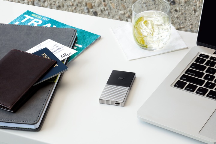 Actual product image WD My Passport SSD *2017* (256 GB)