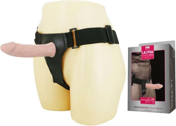 Produktbild Debra Hohler Strap-on mit Vibration 15,5 x 4,2 cm Fleisch