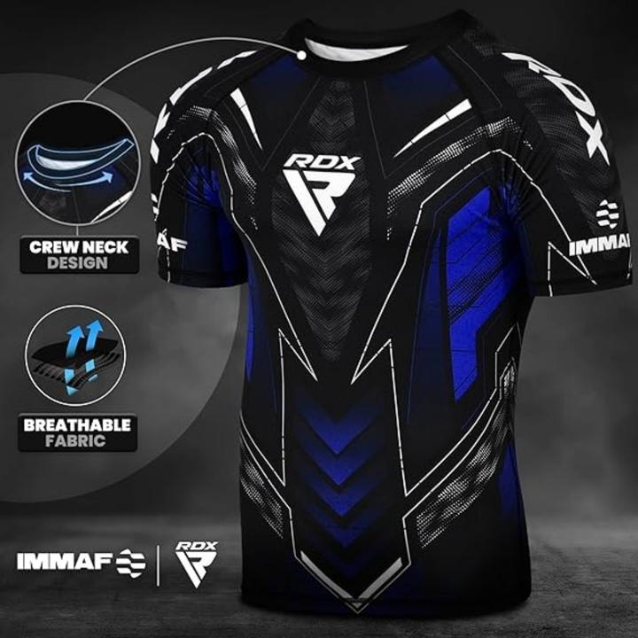 Produktbild Rdx Kompressions-T-Shirt IMMAF (L)