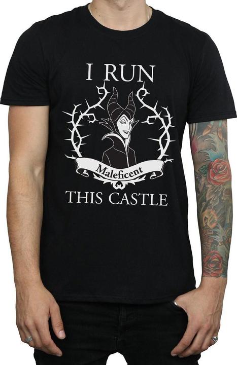 Immagine prodotto Disney Maleficent I Run This Castle Maglietta Uomo (S)