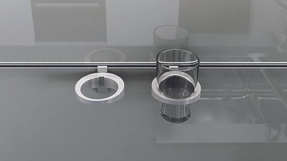 Produktbild OK-Line Glashalter Wall System (1 Stk.)