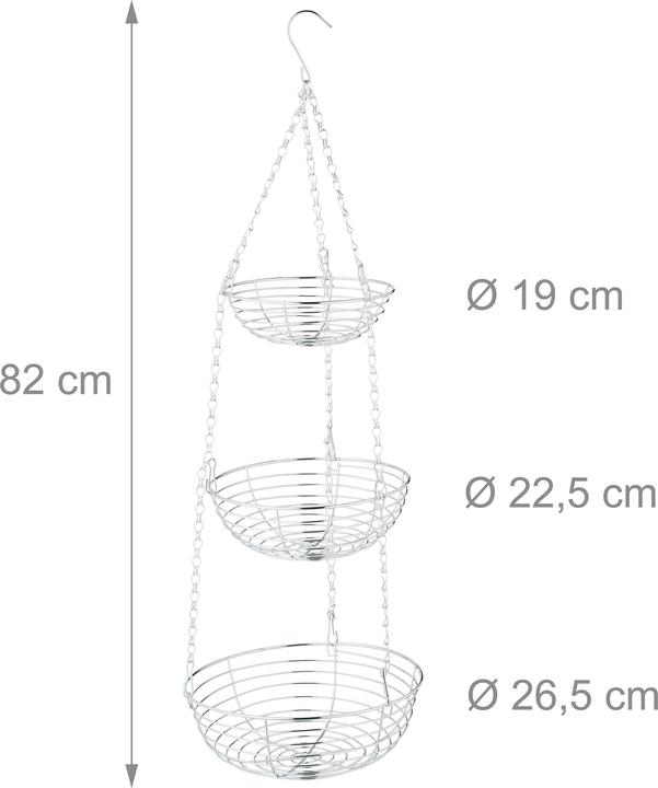 Immagine prodotto Relaxdays Cesto di frutta