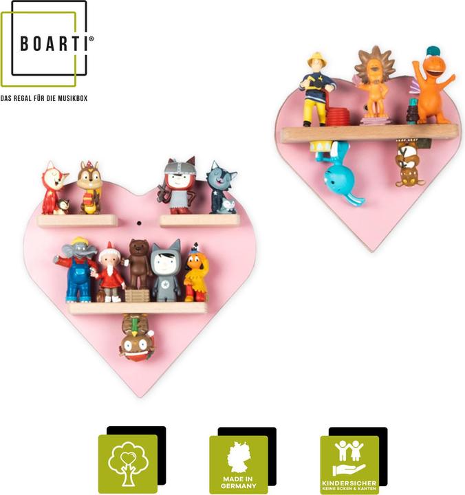 Produktbild VCM Regal Herz Kinder Toniebox Tonies