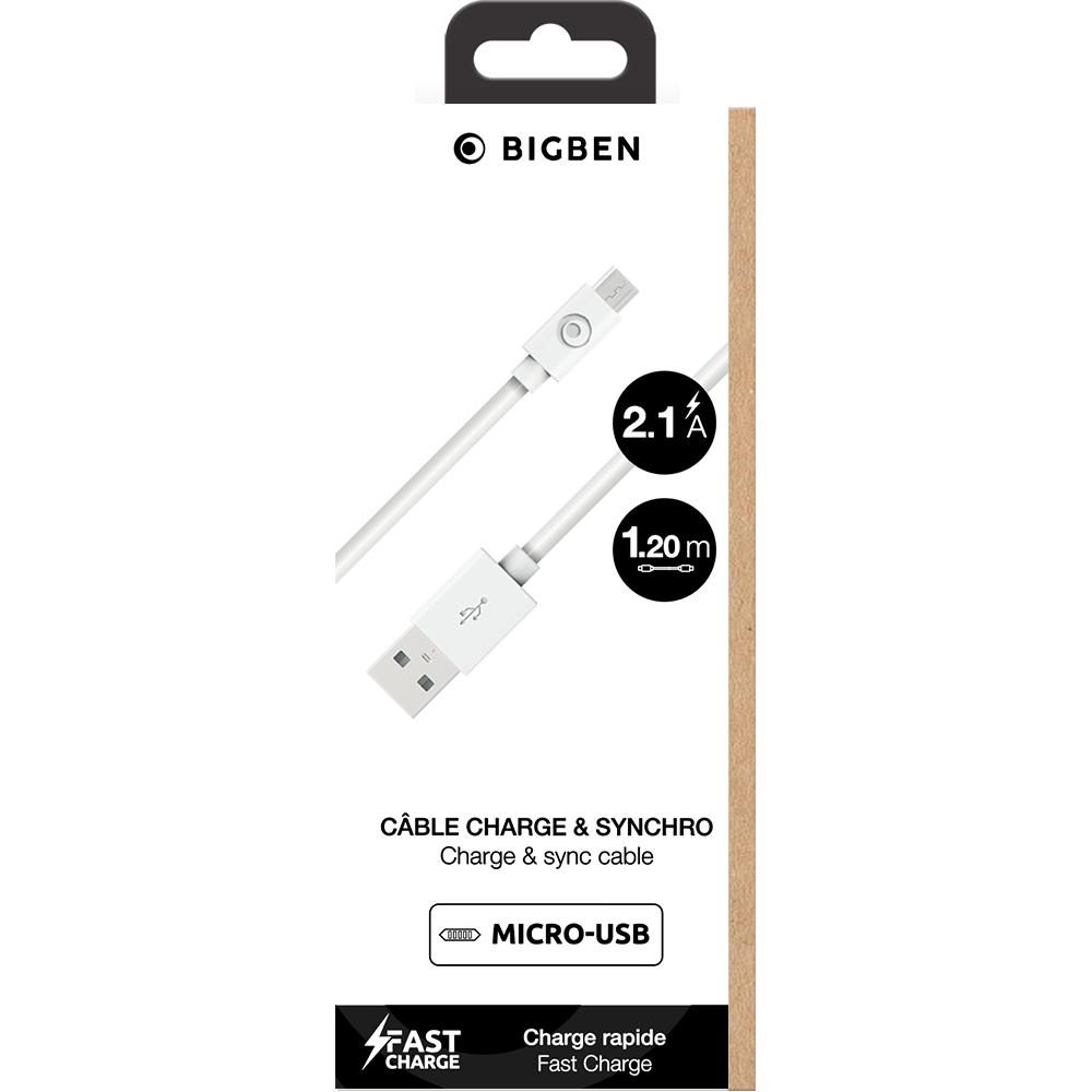 Thumbnail - Bigben CBLMIC1M2RW (USB 1.0), USB Kabel