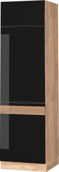 Goldkraft Eiche, Schwarz, Schwarz Eiche hochglanz