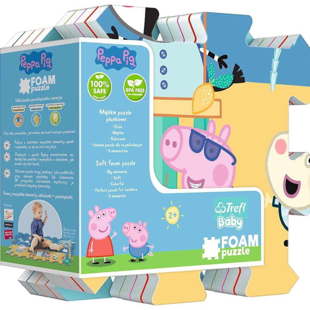 Trefl Multicolore Peppa Pig Puzzle Morbido "Pepa Pig