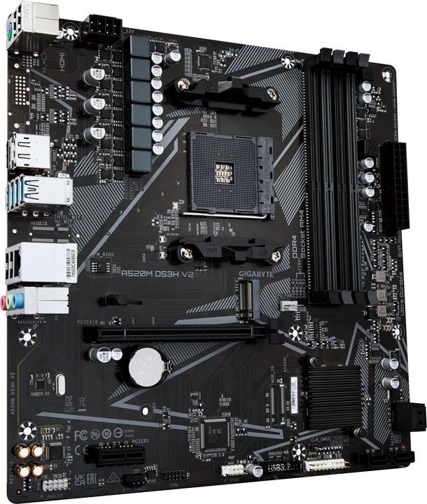 Produktbild Gigabyte A520M DS3H V2 (AM4, AMD A520, mATX)