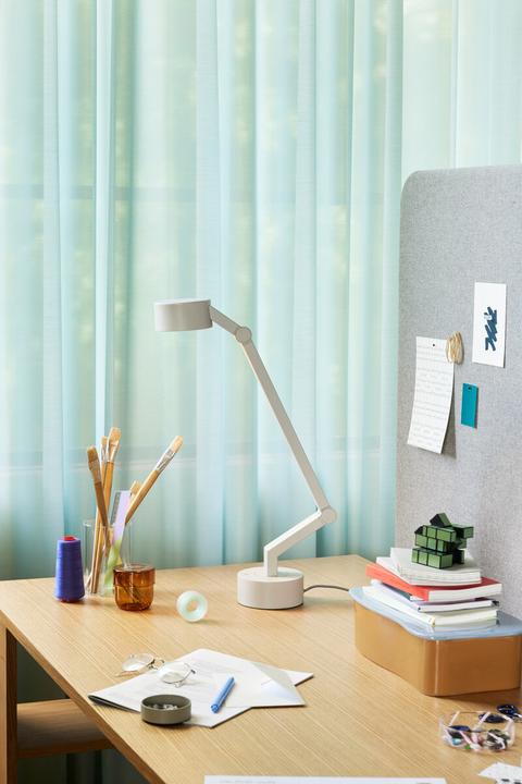 Image du produit Hübsch Lampe à poser Verve Gris clair