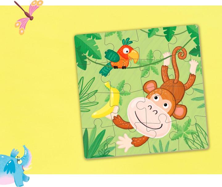 Actual product image Dodo Monkey (16 pieces)