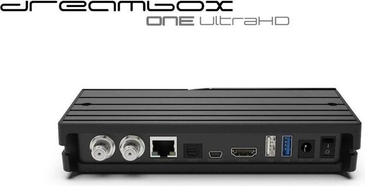 Actual product image Dreambox One Ultra HD (16 GB, 2x DVB-S2X, CI+ slot)