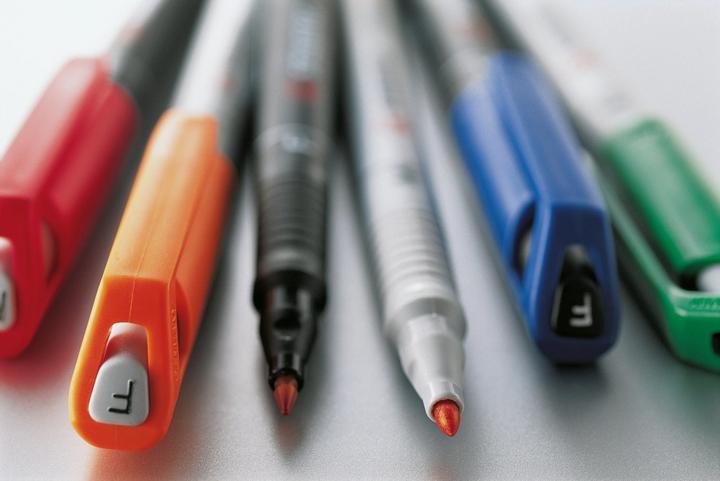 Produktbild STABILO OHPen universal Folienstift wasserlöslich (Blau, 0.70 mm, 10 x)