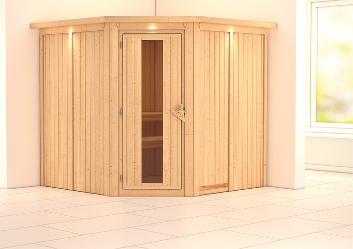 Actual product image Karibu Jarin with roof wreath (Without oven)