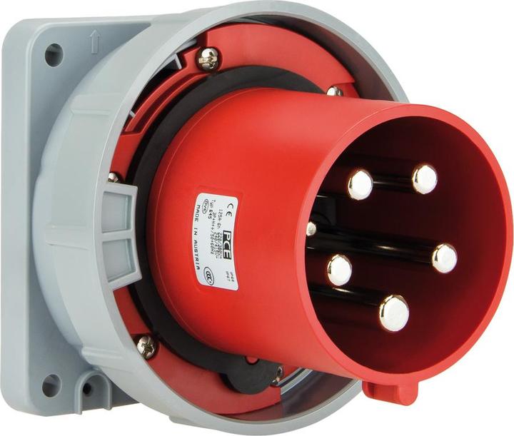 Actual product image PCE 645-6 Attachment test.gera.125A 5p 6h IP67 TWIST