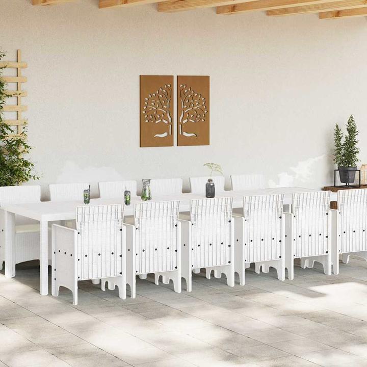 Produktbild vidaXL Gartendining-Set (350 x 100 x 74 cm)