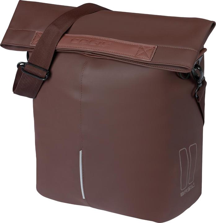 Basil Vegan Leather (16 l, Luggage carrier bag)