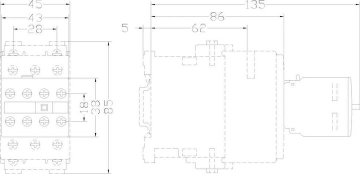 Produktbild Siemens Auxiliary Switch Block
