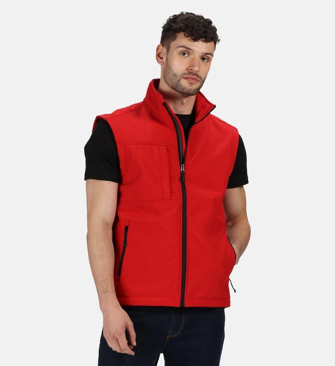 Actual product image Regatta Octagon three-layer printable softshell waistcoat (S)
