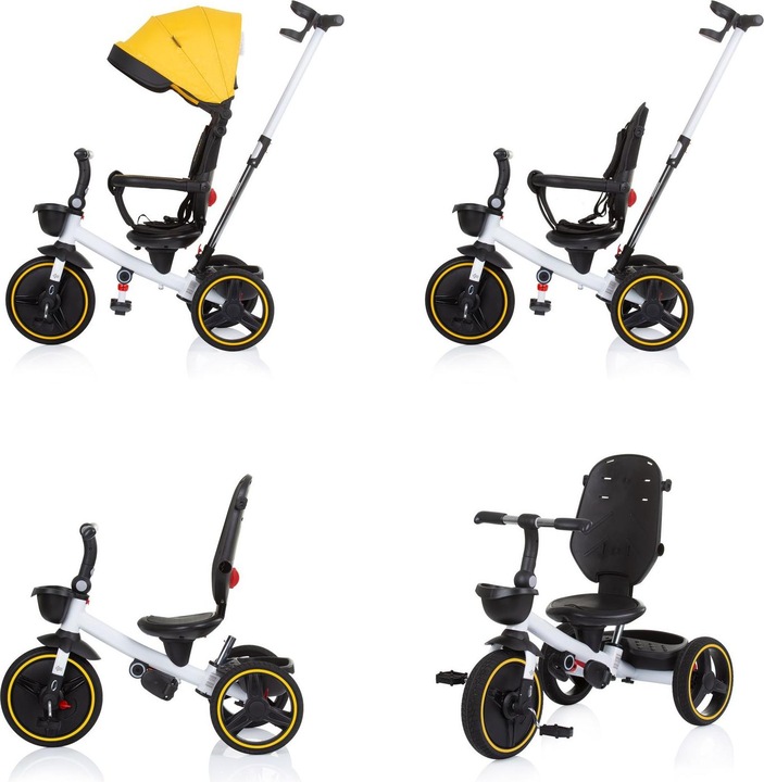 Actual product image Chipolino Tricycle Alpha 3in1 Push Handle