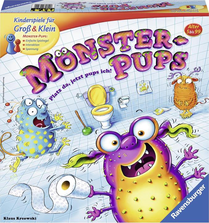 Produktbild Ravensburger Monster Pups (Deutsch, 2 - 4 Spieler)