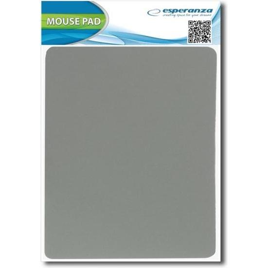 Thumbnail - Esperanza EA145E - 5901299908457 EA145E - Materiałowa Podkładka pod Mysz 230 x 190 x 2 mm, szara, Mausmatte, Grau