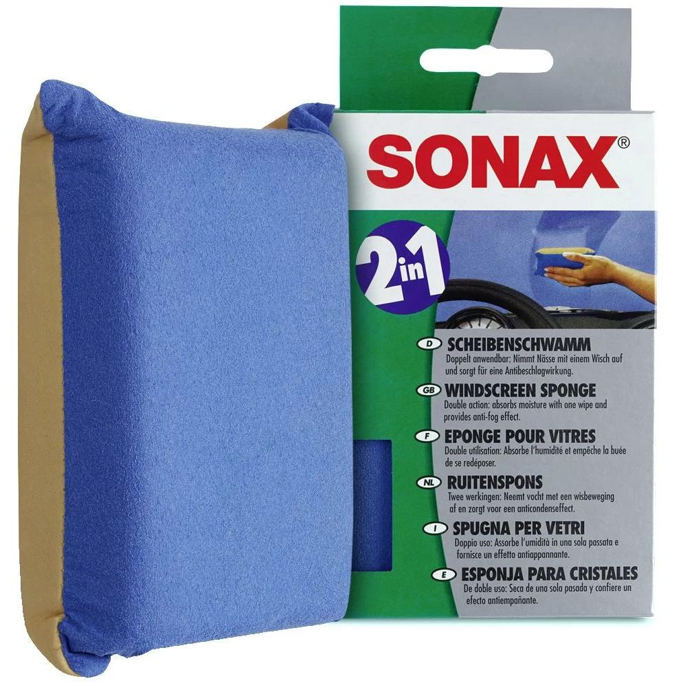 Thumbnail - Sonax, Fahrzeugreinigung Zubehör, ScheibenSchwamm 2in1