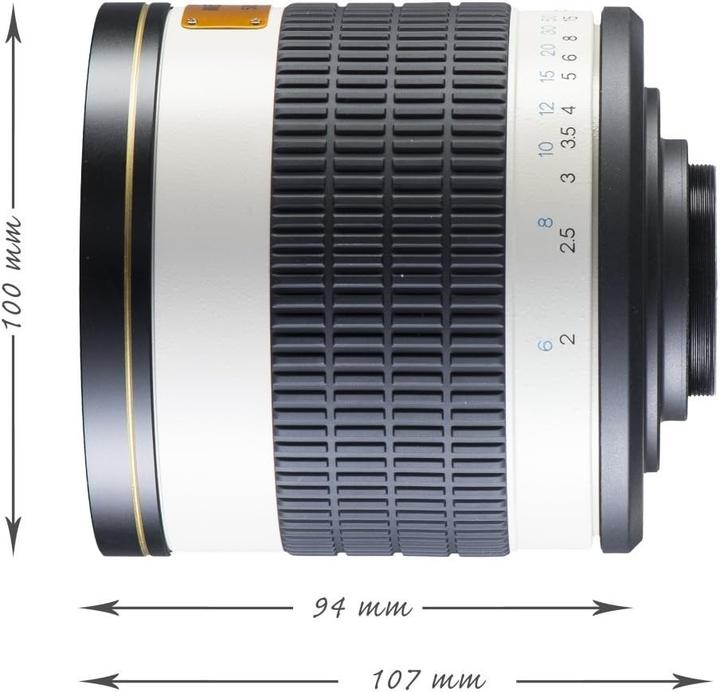 Immagine prodotto Walimex 800/8.0 specchio DSLR Fuji X (APS-C / DX, Full frame)