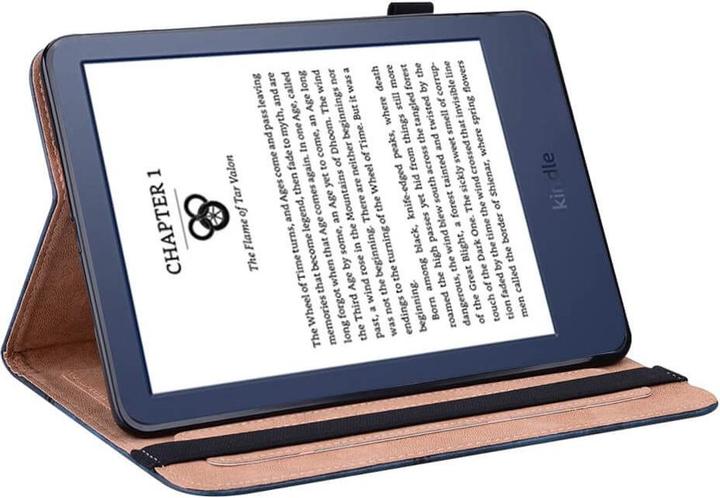 Produktbild Cover-Discount Kindle 2022 (6.0 / 11.Gen) - Etui mit Kartenfach blau