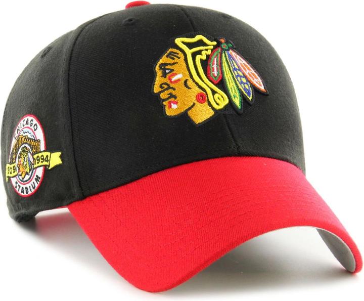 Actual product image 47 Brand Curved Snapback Cap NHL Vintage Chicago Blackhawks (One size)