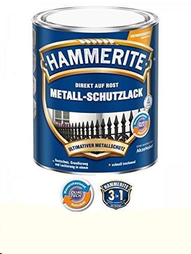 Actual product image Hammerite Metal protective lacquer high gloss (750 ml, White)