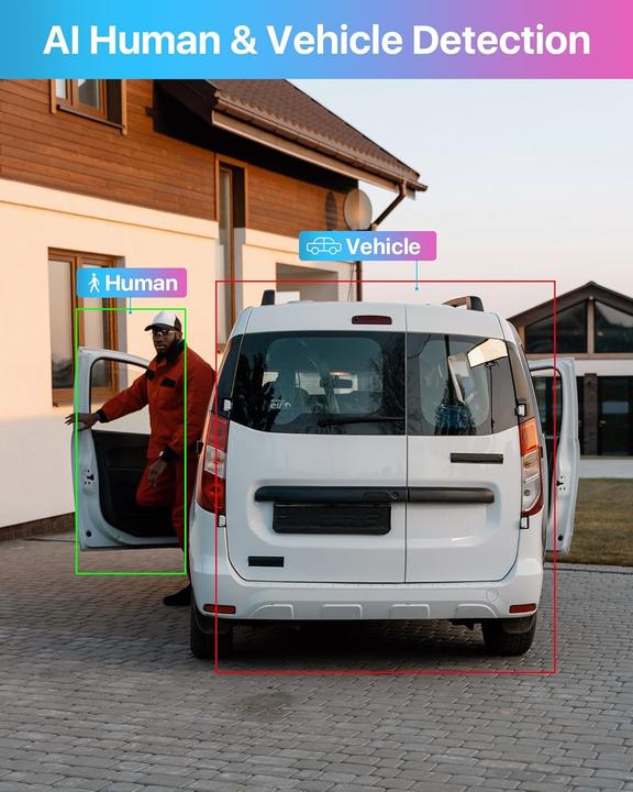 Actual product image Zosi Full HD 1080P Überwachungskamera-Set mit 8CH DVR (1920 x 1080 Pixels)