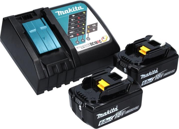 Image du produit Makita DBS 180 RG Lime à bande sans fil 18 V 9 x 533 mm Brushless + 2x batterie 6,0 Ah + chargeur (Ponceuse à bande)