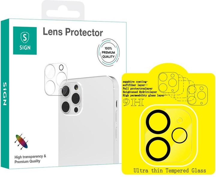 Immagine prodotto SIGN Protezione della lente in vetro temperato per iPhone 11 (Apple iPhone 11)