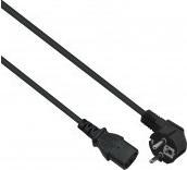 Produktbild Helos Stromkabel CEE 7/7 (M) gewinkelt bis IEC 60320 C13 gerade (5 m)