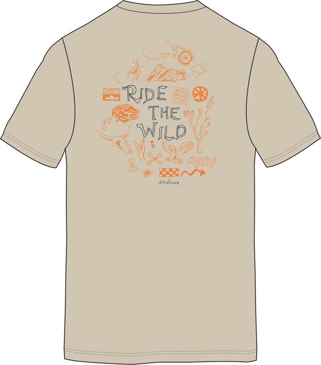 Actual product image Endura Ride The Wild Graphic T-Shirt (XXL)