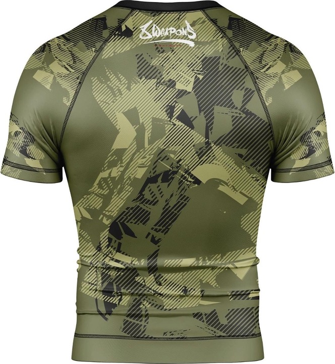 Immagine prodotto 8Weapons 8 WEAPONS Rashguard, S/S, Hit 2.0, olive-black, XL (XL)