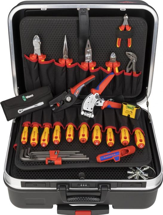 Produktbild Knipex Werkzeugkoffer BIG Basic Move ElektroPlus (68 Teile)