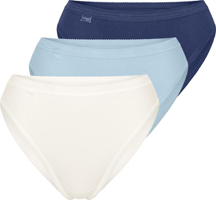 Immagine prodotto Sloggi 3er Pack Basic+ Tai Slip (48, confezione da 3)