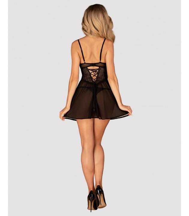 Produktbild Obsessive Chemeris Set Badydoll & Thong M/L (L, M)